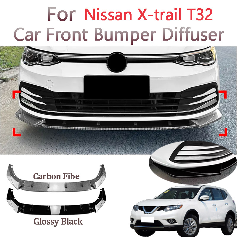 Car Accessories Nissan Xtrail - New Car Gloss Black Front Bumper