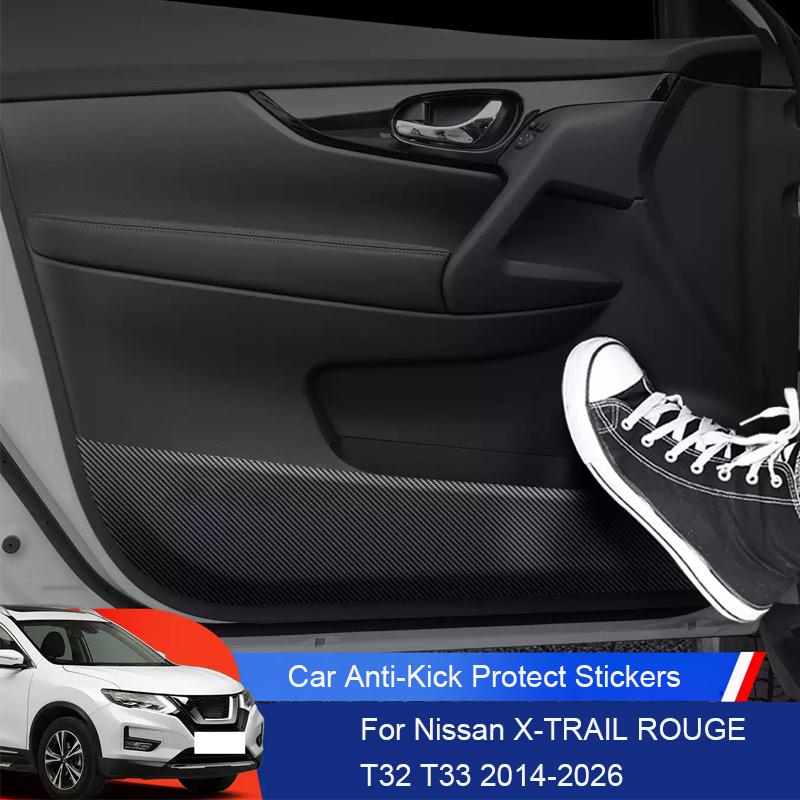 Car Accessories Nissan Xtrail - Car B-Pillar Door Anti-Kick Protect Pad