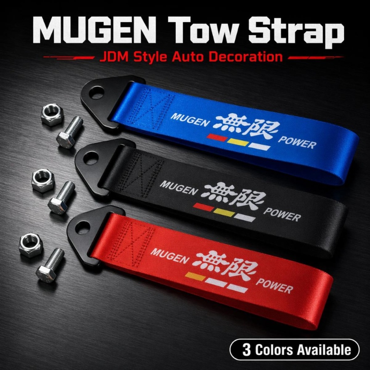 Car Accessories Unique - Car RACING Towing Rope JDM Decor