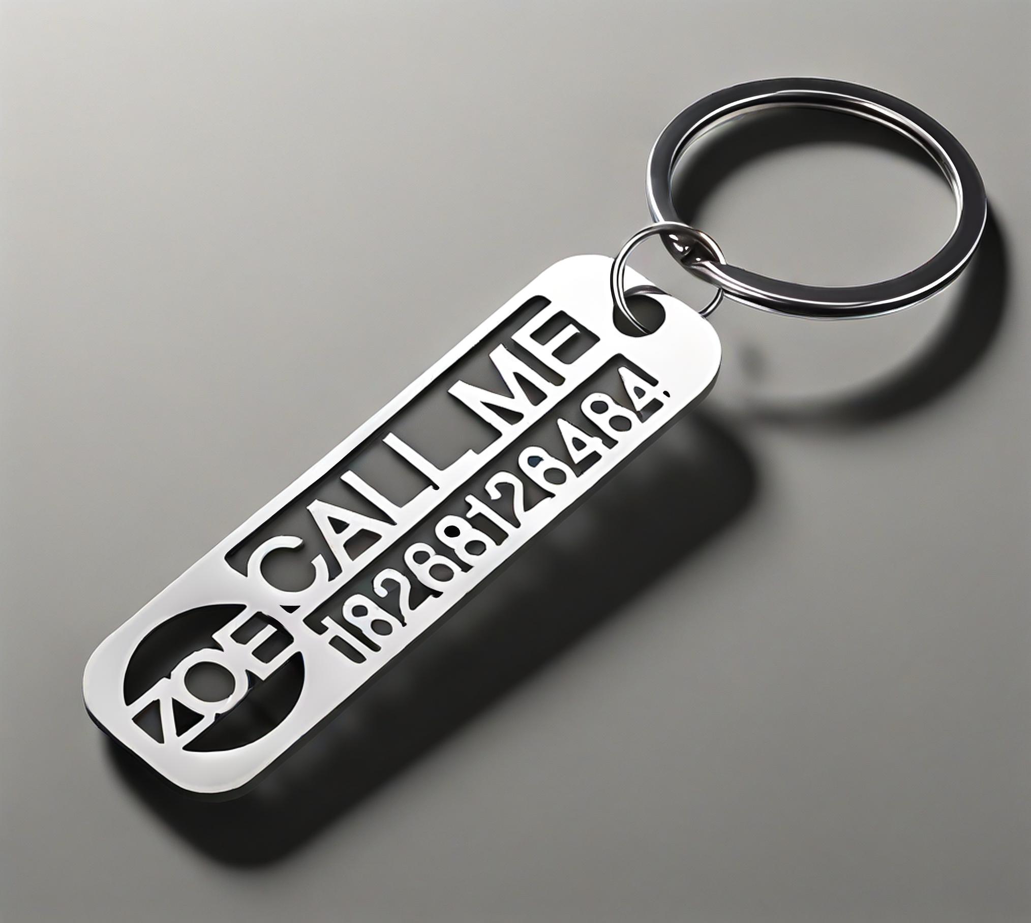 Custom Engraved Name Number Ke - Car Accessories Name ulasan dan harga