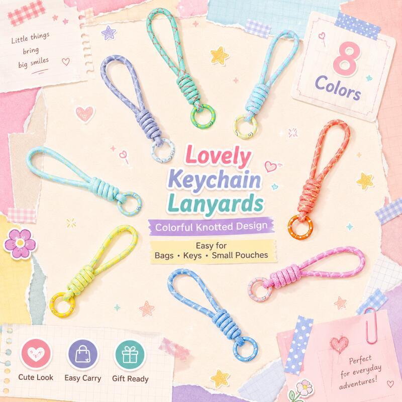 2~5pcs Colorful Braided Keycha - Car Accessories For Women ulasan dan harga