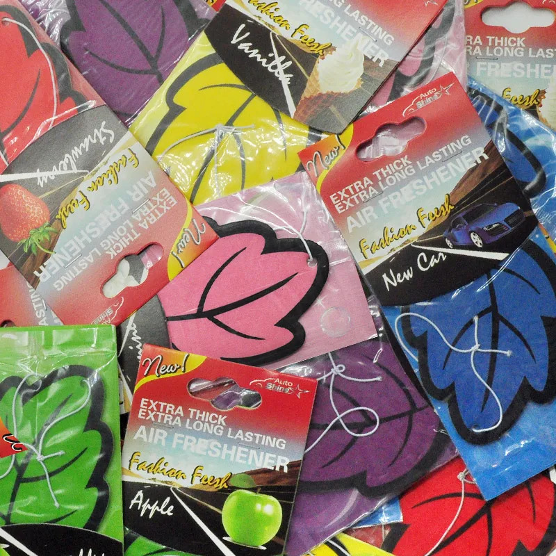 1/4/6/12pcs Car Air Freshener  - Car Accessories Perfume ulasan dan harga