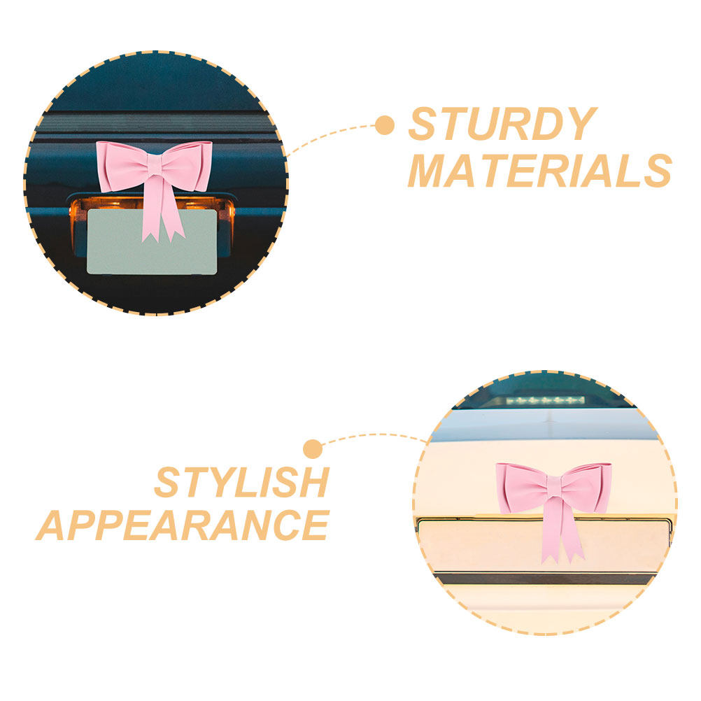 2Pcs Car Tail Bow Pendant Eleg - Car Accessories For Women ulasan dan harga