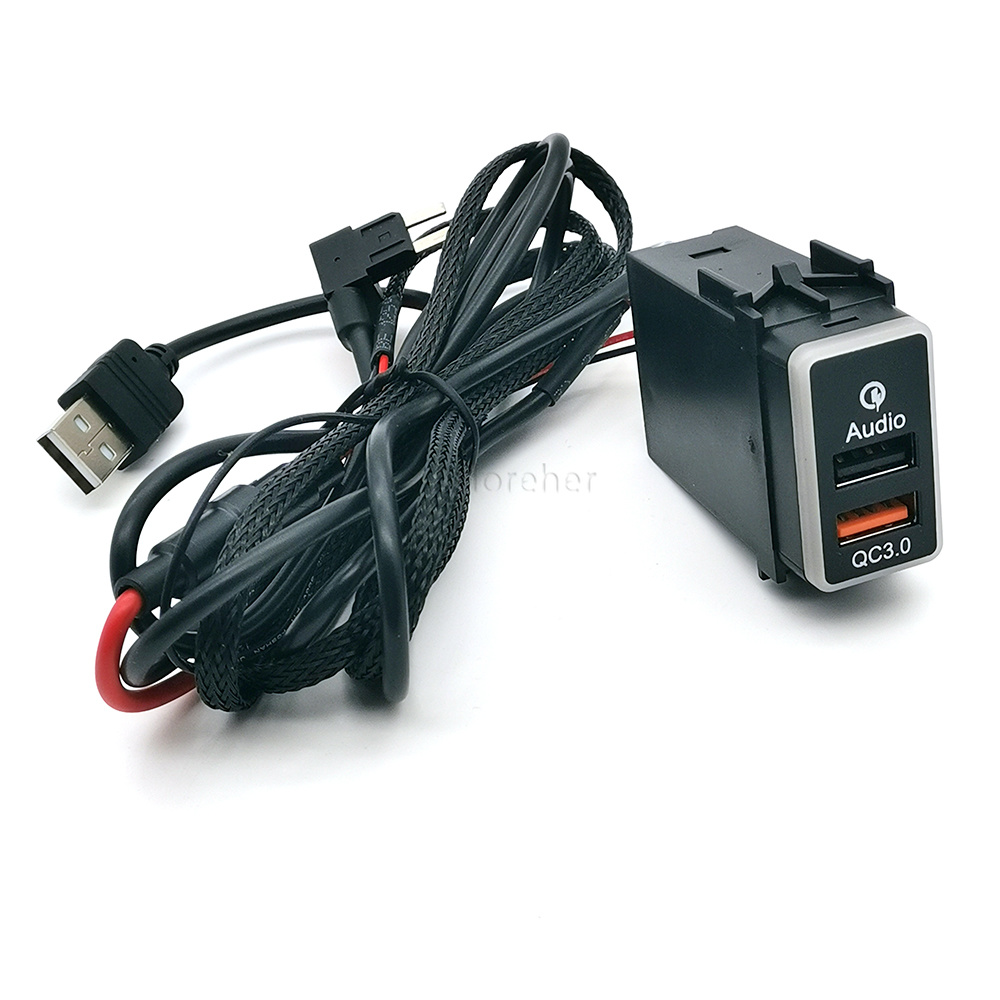 12V/24V Car QC3.0 USB Input Ad - Car Accessories Nissan Xtrail ulasan dan harga
