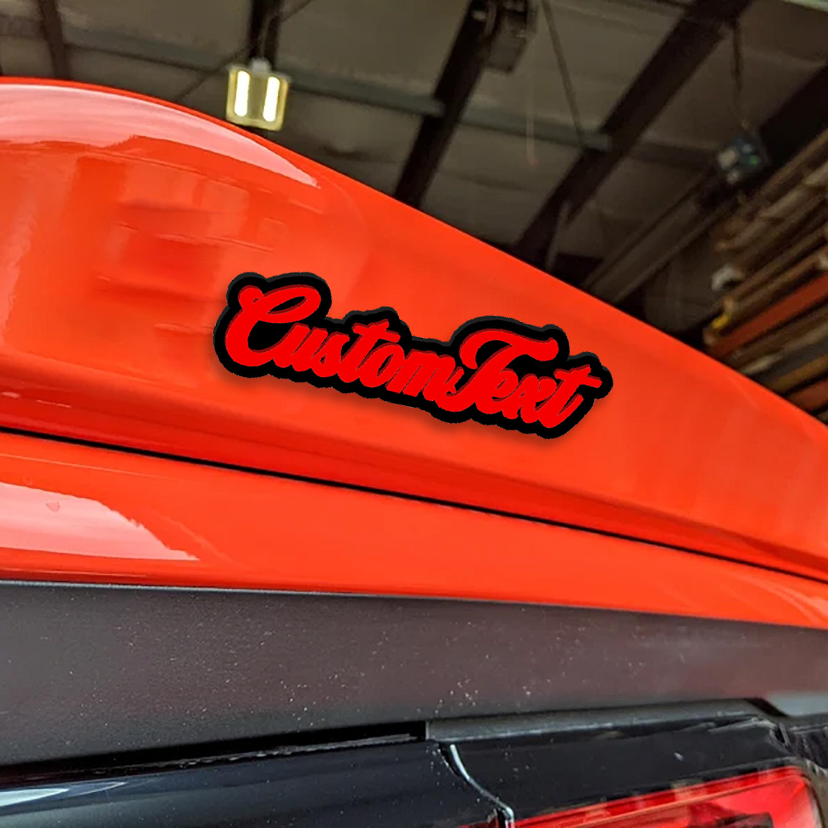 Custom Names Number Car Decal  - Car Accessories Name ulasan dan harga