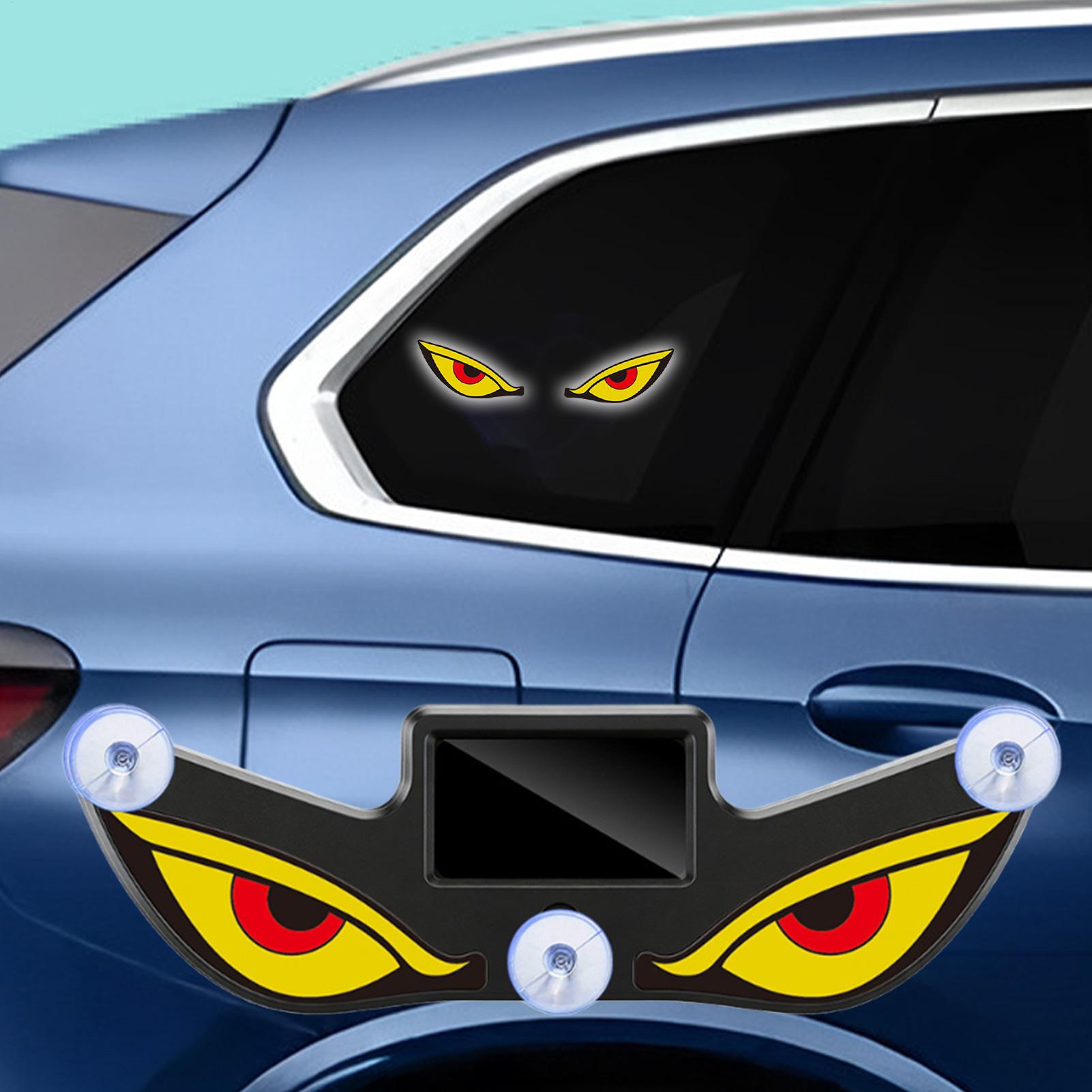 Solar LED Eye Shape Light Wate - Car Accessories Unique ulasan dan harga