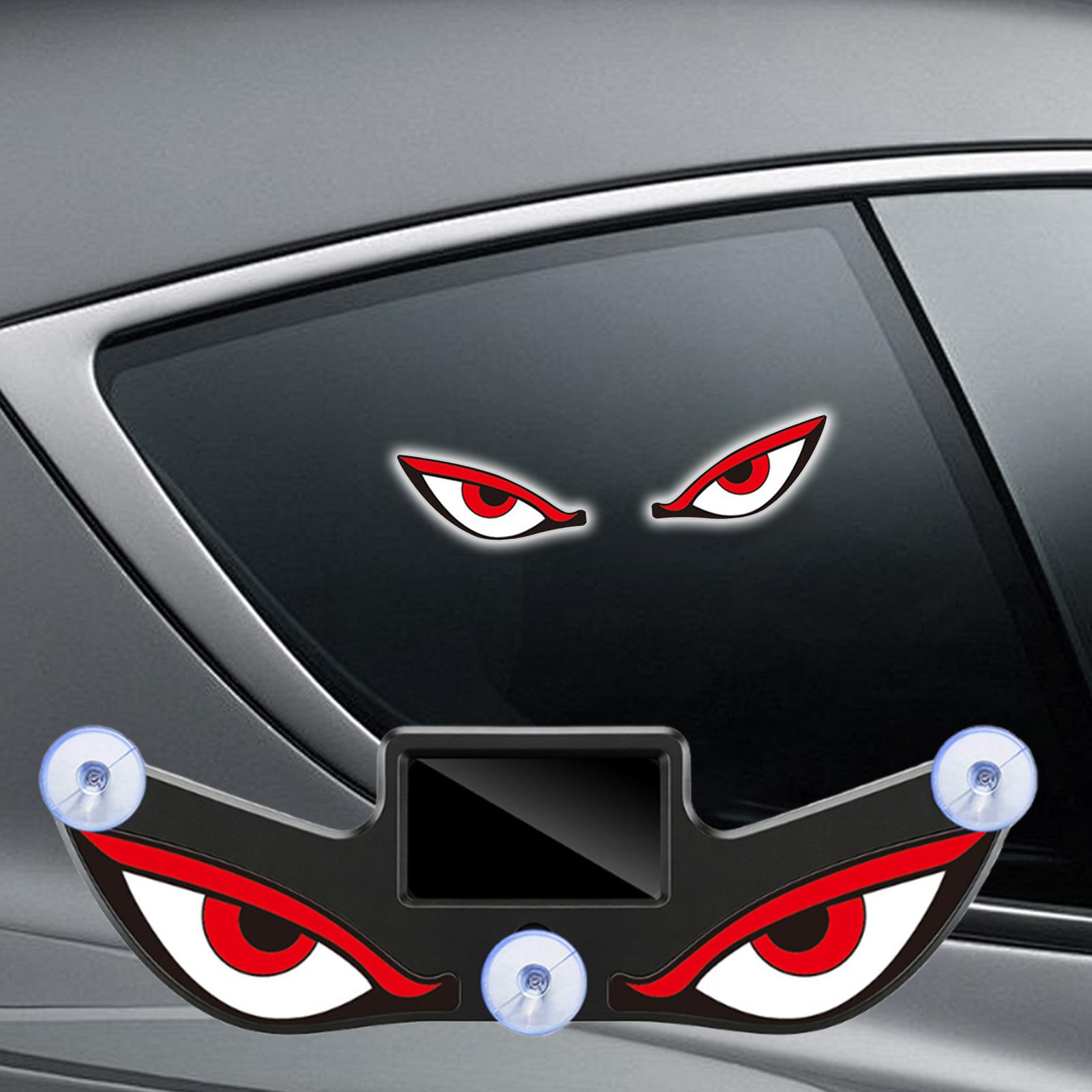 Solar LED Eye Shape Light Wate - Car Accessories Unique ulasan dan harga