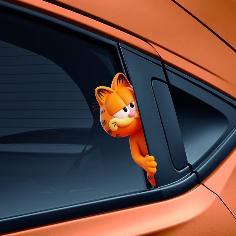Garfield anime cartoon cute fu - Car Accessories Wholesale ulasan dan harga