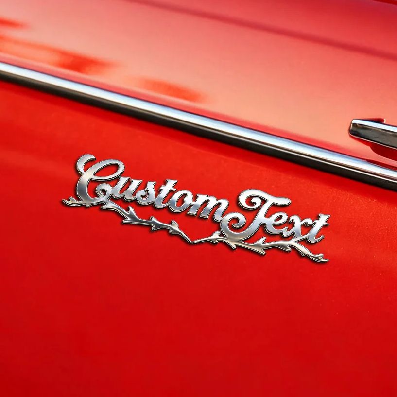 Custom Name Branch Decor Stick - Car Accessories Name ulasan dan harga