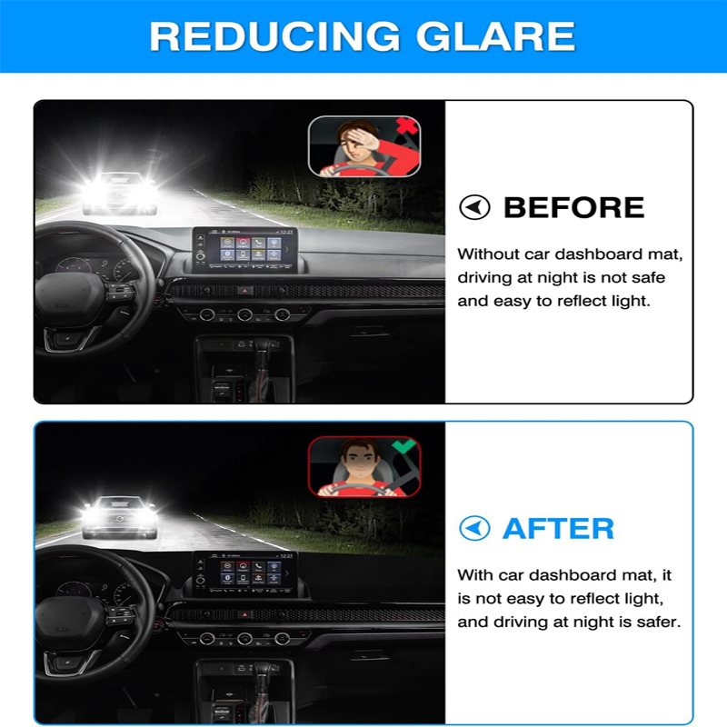 Anti-Glare Dashboard Cover Das - Car Anti-Slip Dashboard Mat ulasan dan harga