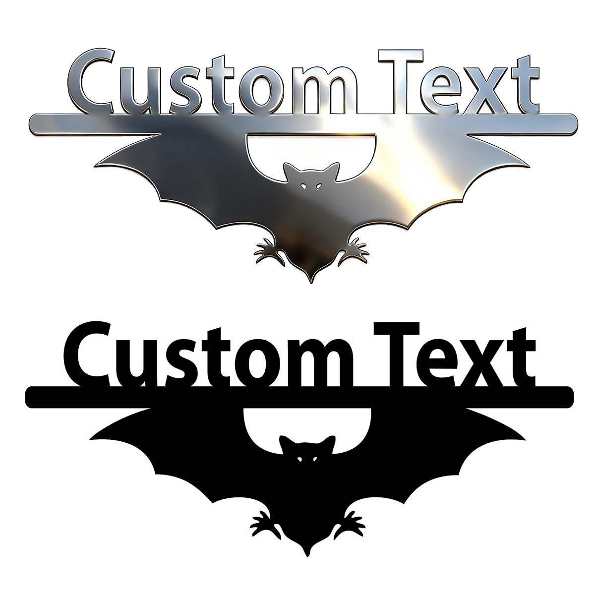 1PC Cool Halloween Bat Classic - Car Accessories Name ulasan dan harga