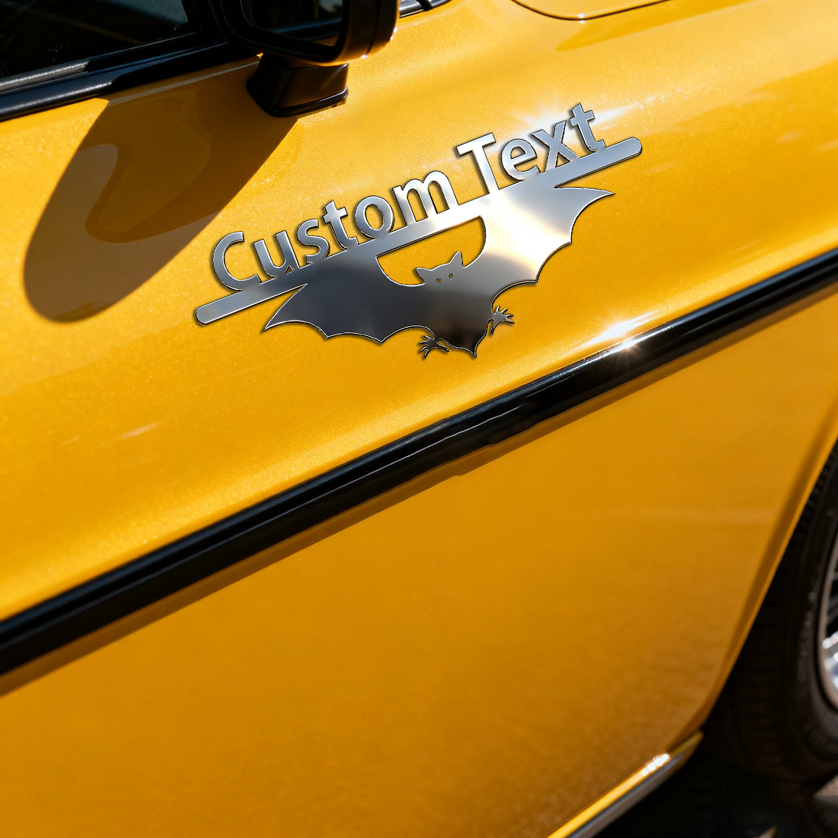 1PC Cool Halloween Bat Classic - Car Accessories Name ulasan dan harga