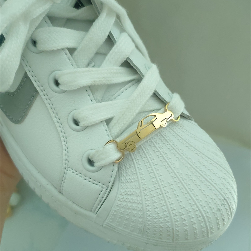Custom Name Shoe Buckle Stainl - Car Accessories For Women ulasan dan harga